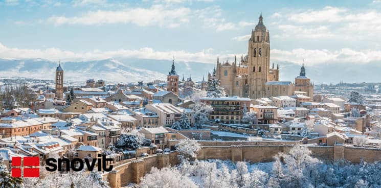 Estos son las ciudades y pueblos de España donde más nieva